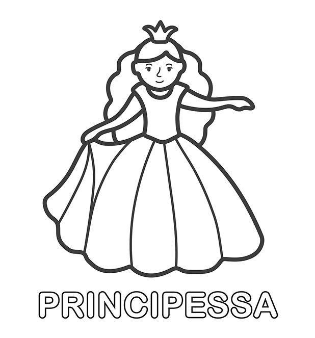 Color Principesse - PaPelu, Libri per Bambini e Bambine