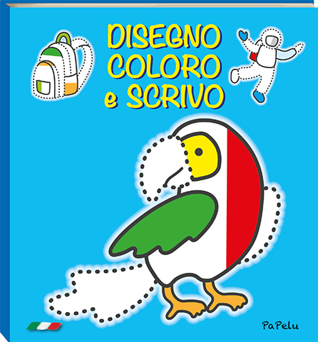 Disegno, Coloro e Scrivo BLu - PaPelu