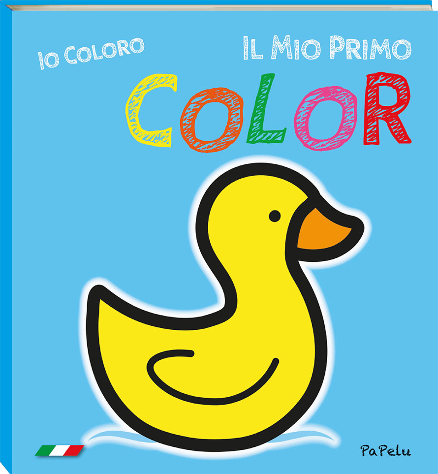 Copertina Io Coloro il mio Primo Color 2.0 - PaPelu, Libri per Bambini e Bambine