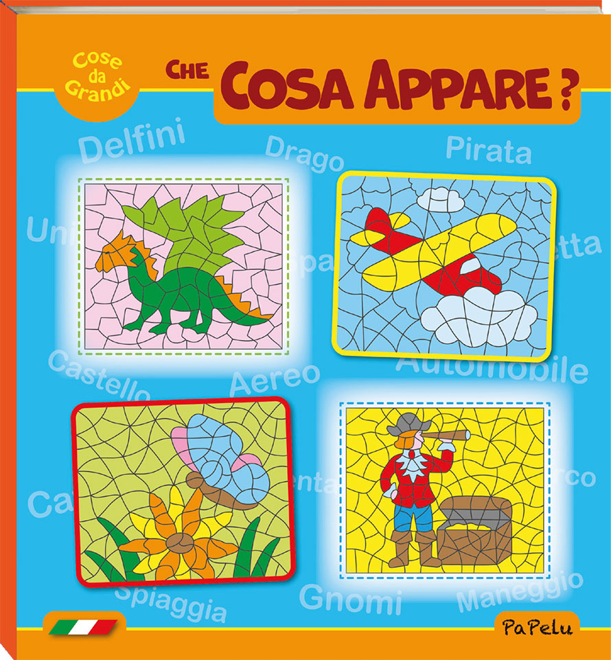 Copertina Che Cosa Appare? - PaPelu, Libri per Bambini e Bambine