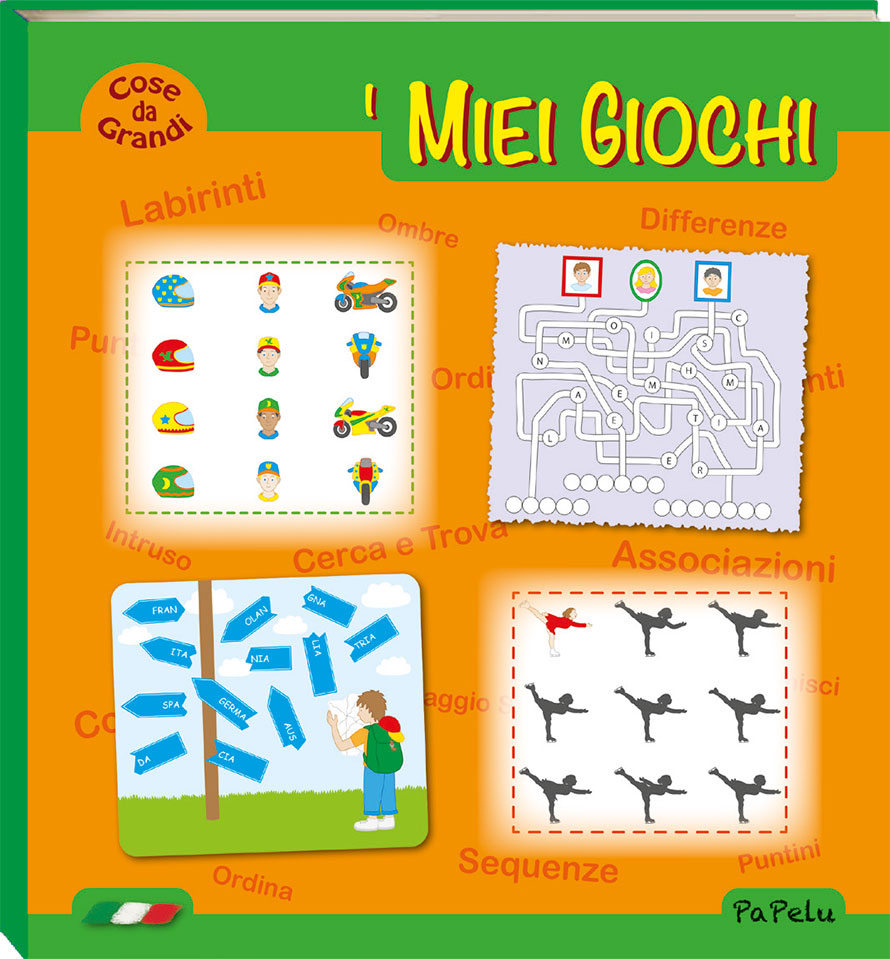 Copertina I miei Giochi - PaPelu, Libri per Bambini e Bambine