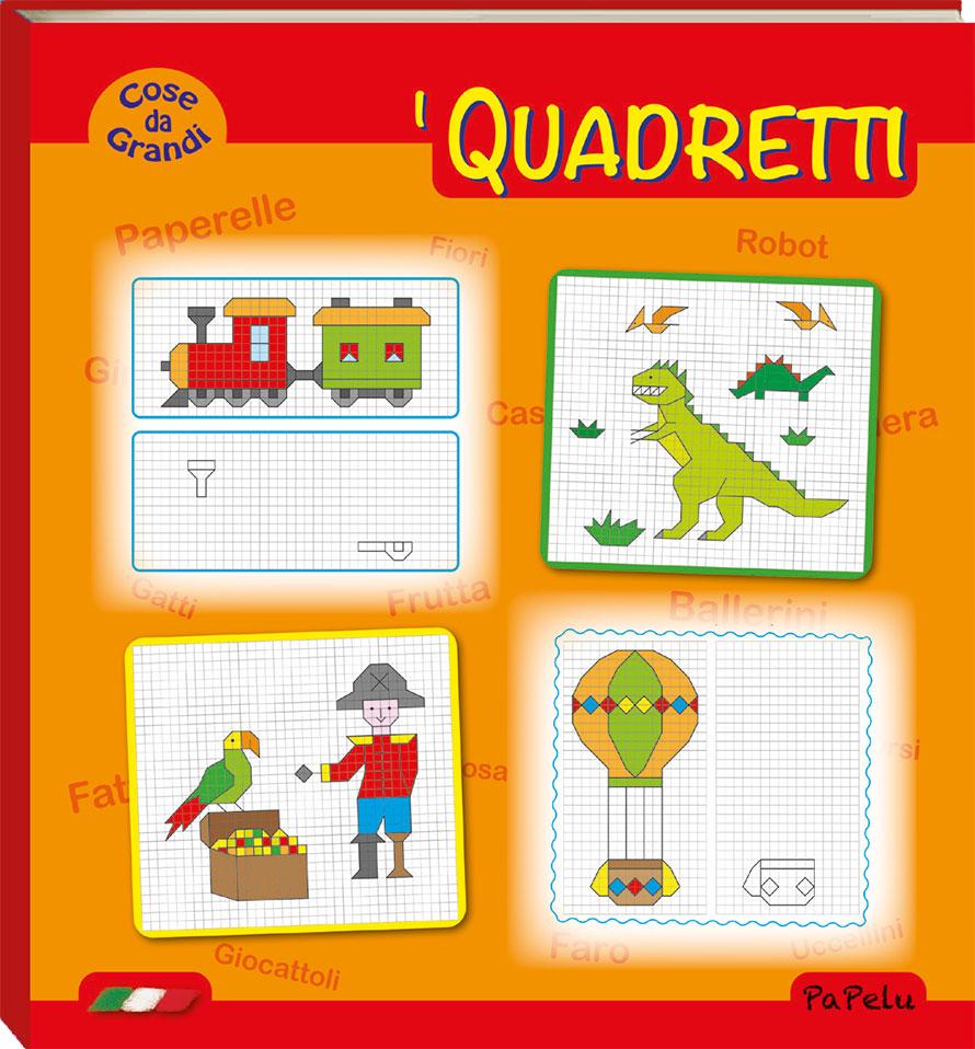 Copertina I Quadretti - PaPelu, Libri per Bambini e Bambine