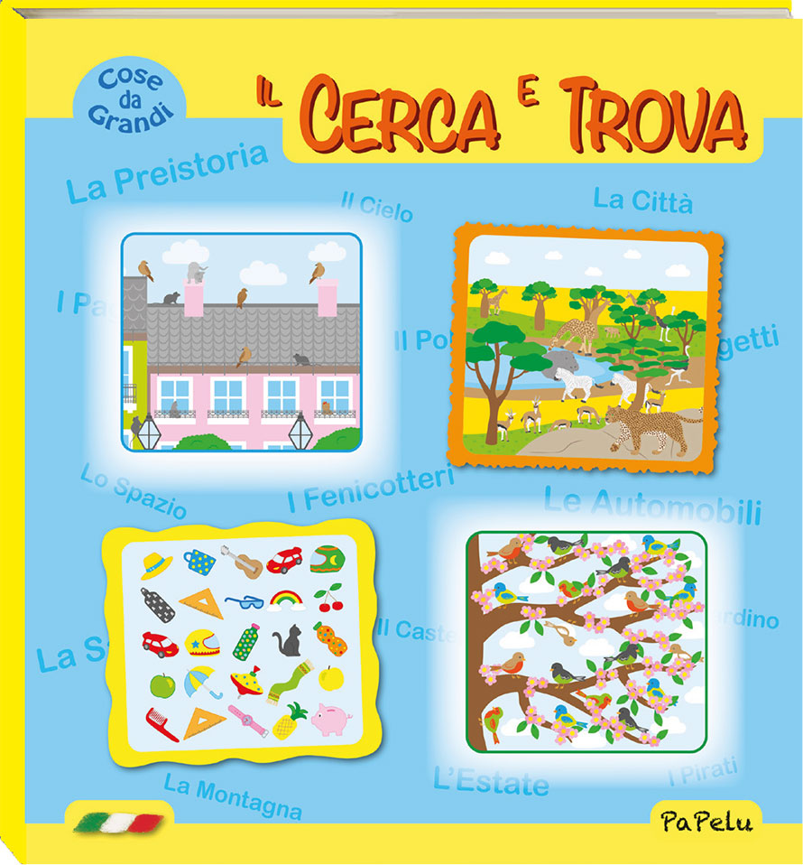 Copertina Il Cerca e Trova - PaPelu, Libri per Bambini e Bambine