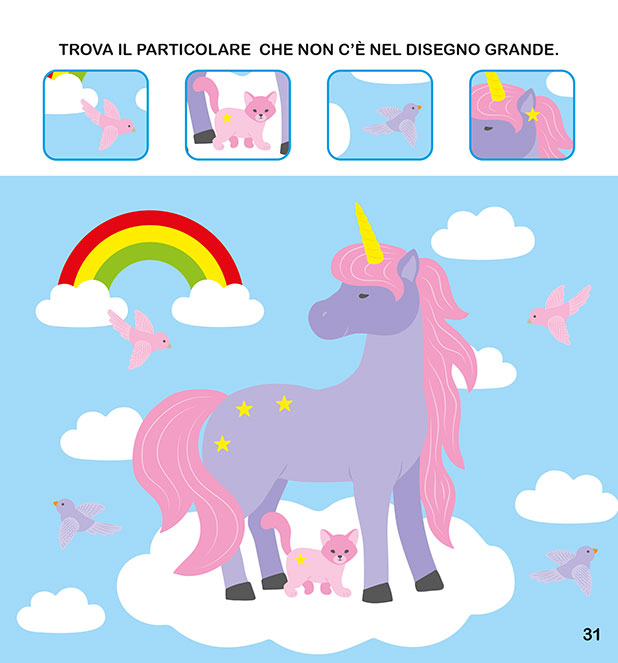 40 Giochi - Gli Unicorni - PaPelu, Libri per Bambini e Bambine