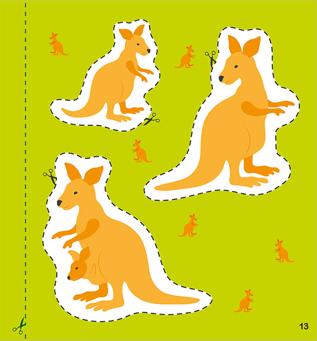 Animali e Cuccioli da Ritagliare - PaPelu, Libri per Bambini e Bambine