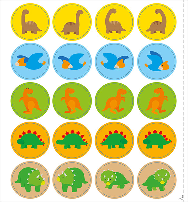 I Miei Primi Autoadesivi Removibili i Dinosauri - PaPelu, Libri per Bambini e Bambine