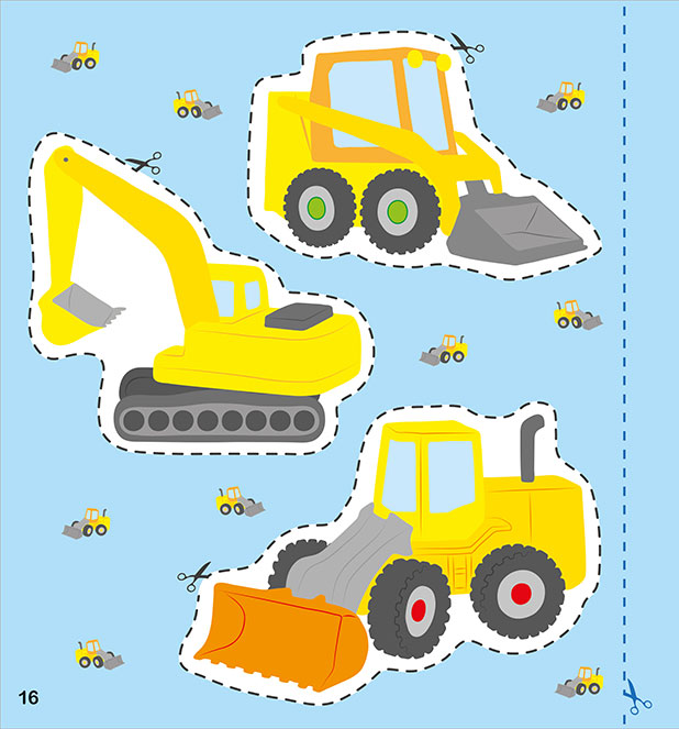 Mezzi di Trasporto da Ritagliare - PaPelu, Libri per Bambini e Bambine