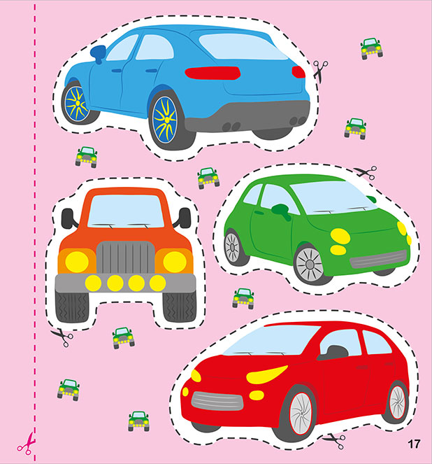 Mezzi di Trasporto da Ritagliare - PaPelu, Libri per Bambini e Bambine