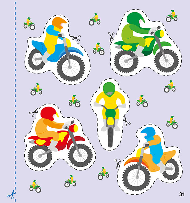 Mezzi di Trasporto da Ritagliare - PaPelu, Libri per Bambini e Bambine