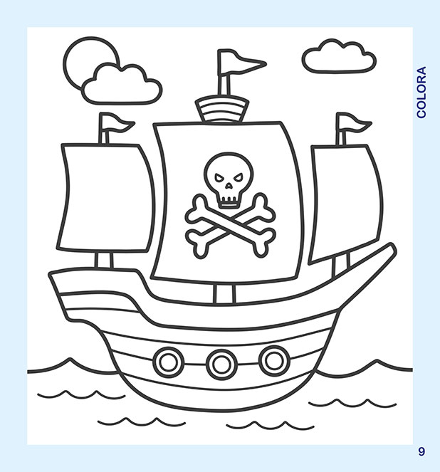 Il mio Primo Quaderno dei Pirati - PaPelu, Libri per Bambini e Bambine