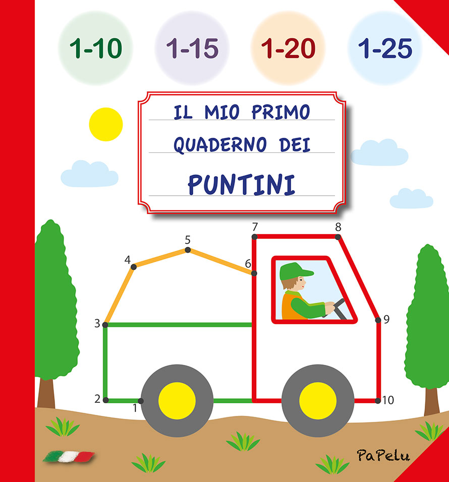 Copertina Il mio Primo Quaderno dei Puntini 6.0 - PaPelu, Libri per Bambini e Bambine