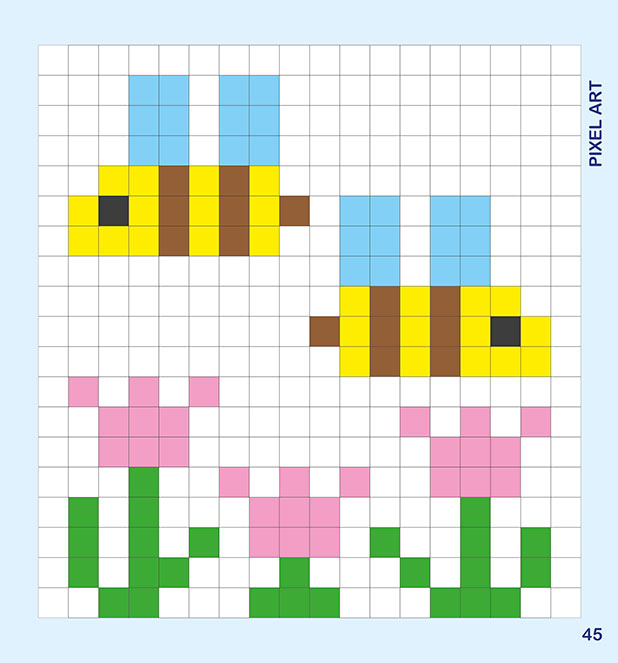 Il mio Primo Quaderno della Pixel Art - PaPelu, Libri per Bambini e Bambine
