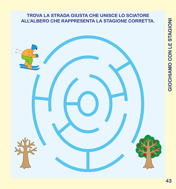 Il mio Primo Quaderno delle Stagioni 3.0 - PaPelu, Libri per Bambini e Bambine