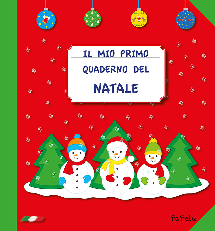 Copertina Il mio Primo Quaderno del Natale - PaPelu, Libri per Bambini e Bambine