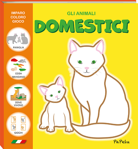Imparo Coloro Gioco gli Animali Domestici - PaPelu