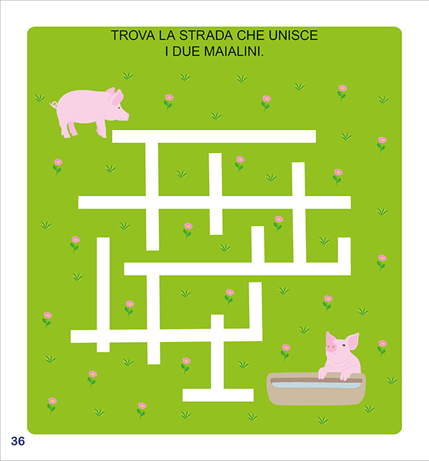 Imparo Coloro Gioco gli Animali della Fattoria - PaPelu, Libri per Bambini e Bambine